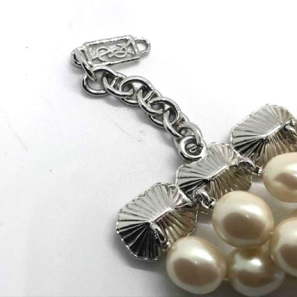Yves St Laurent vintage pearl necklace